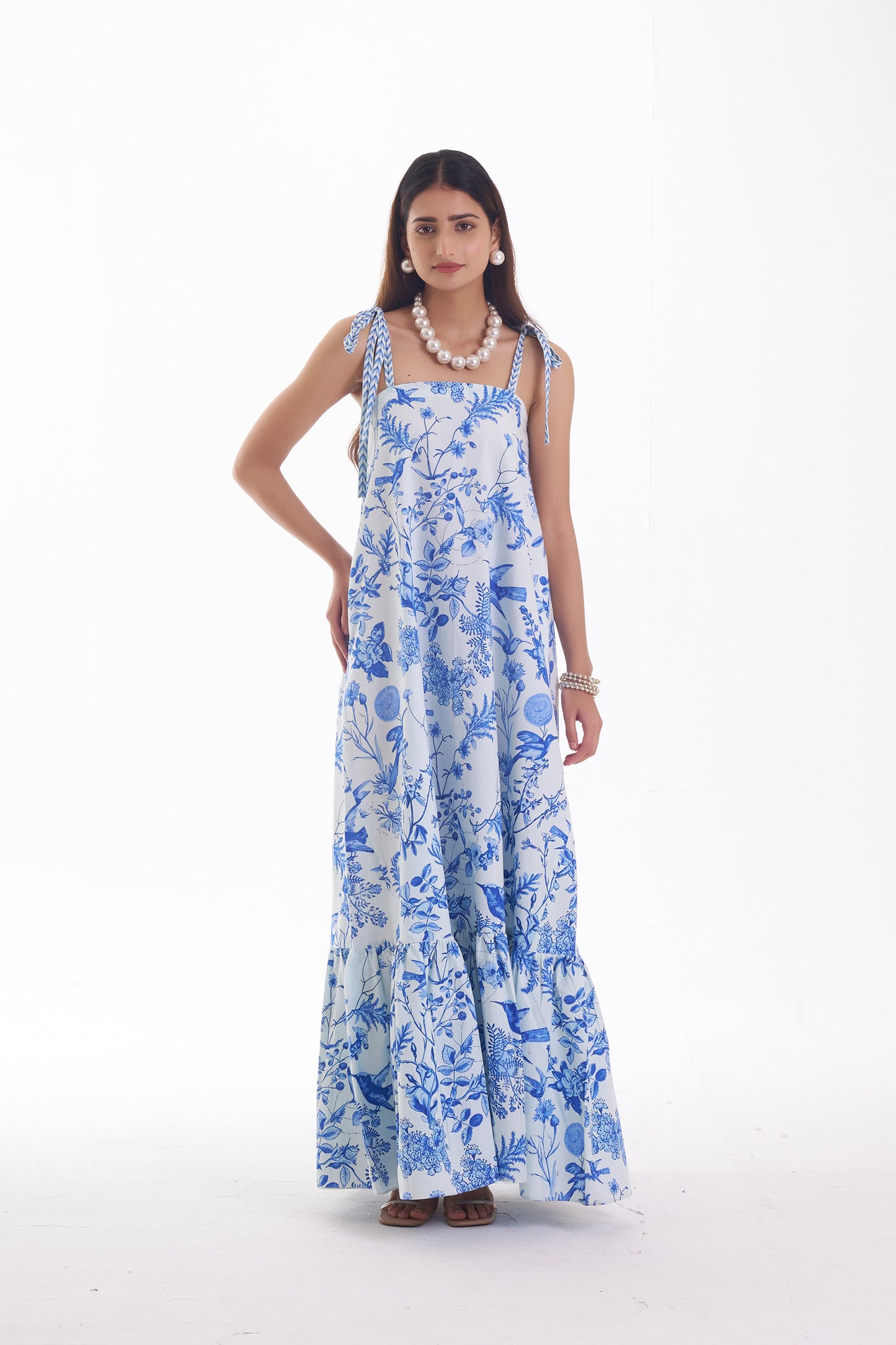AZURE TOILE SUNDRESS