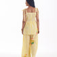 LEMON CANDY CRUSH TIE-UP CO-ORD SET