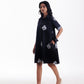 NOIR BUTA SHORT DRESS