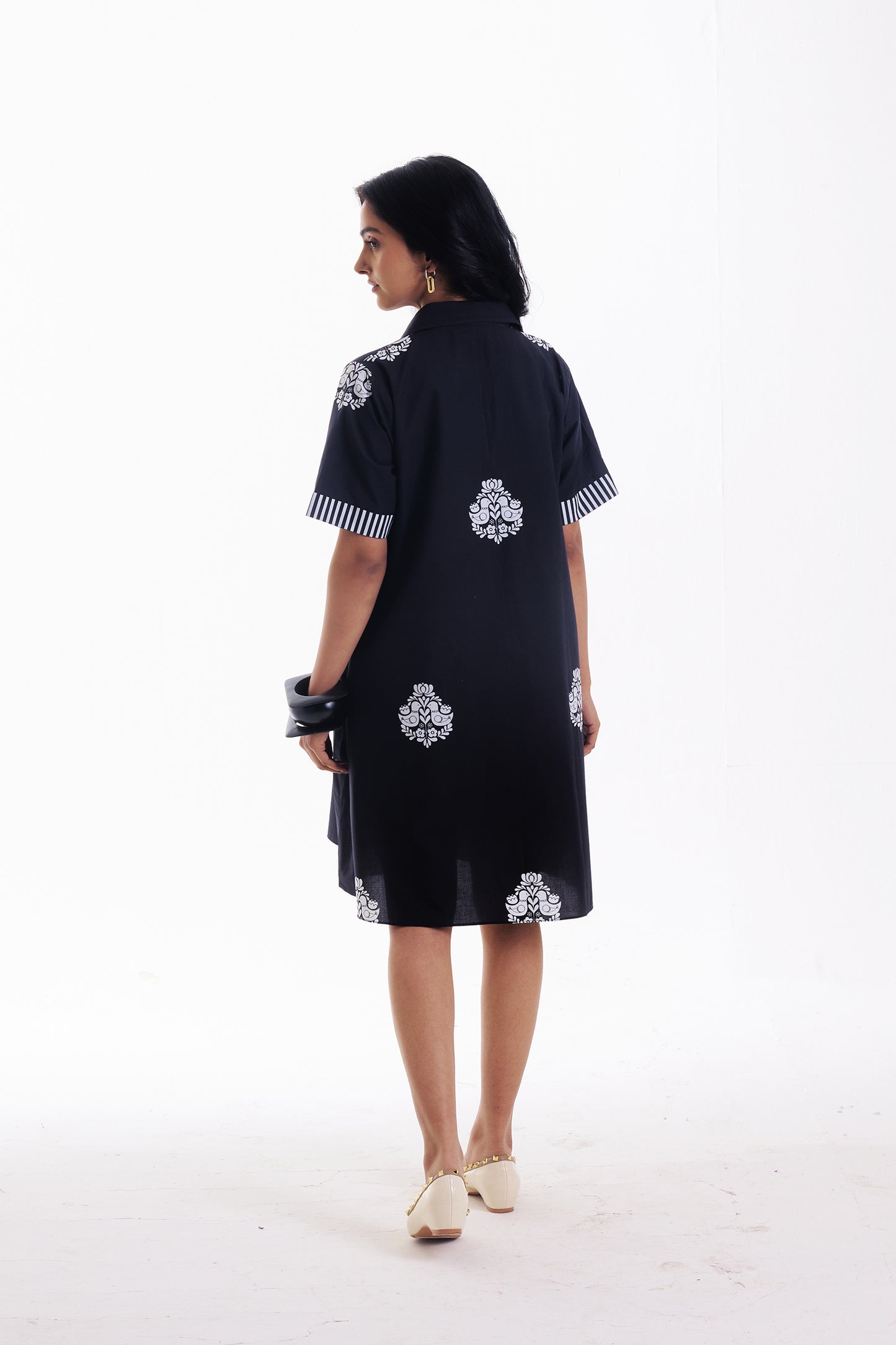 NOIR BUTA SHORT DRESS
