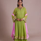 Panna Kalidar Suit Set