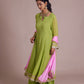 Panna Kalidar Suit Set