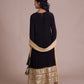 Siyaah A-line Kurta Suit set