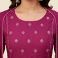 Zoya Pink Kurta with Pant And Duppata