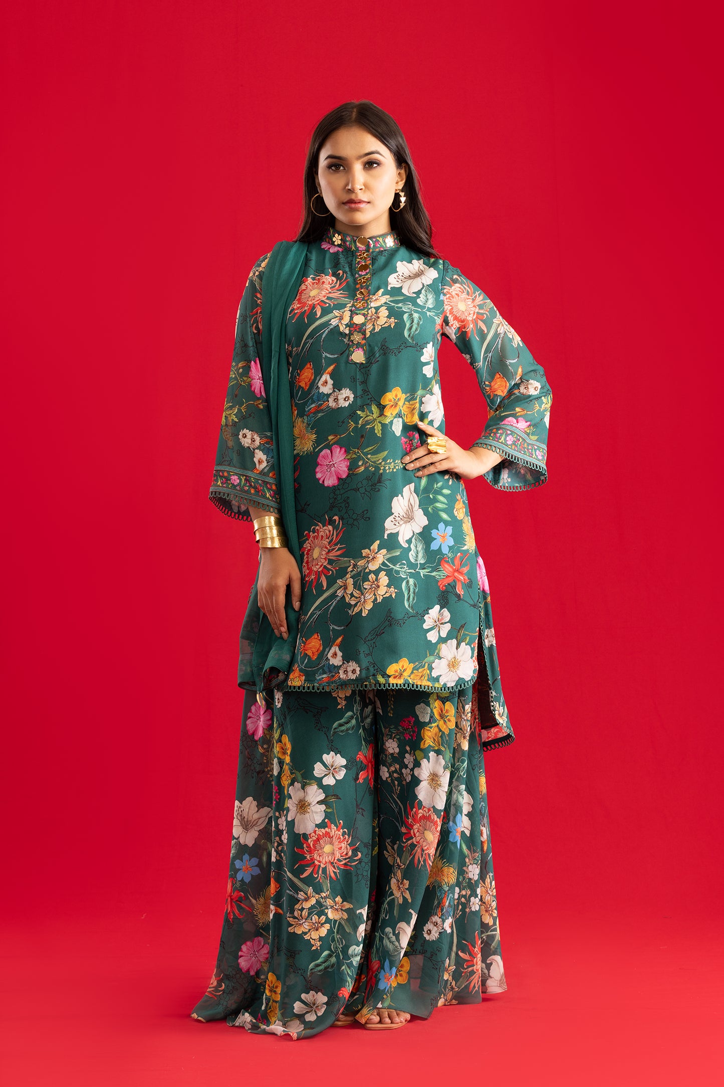 Kurta with Palazzo Pants