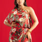 One shoulder top with Lungi