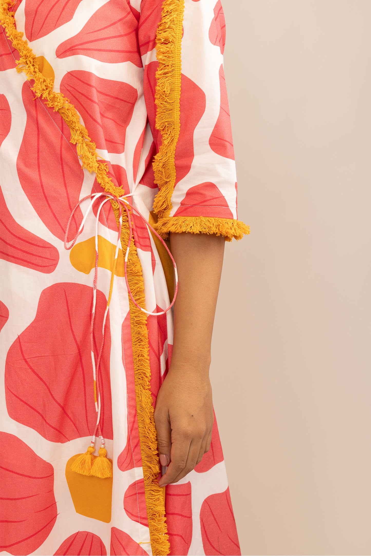 POPPINS OVERLAP DRESS