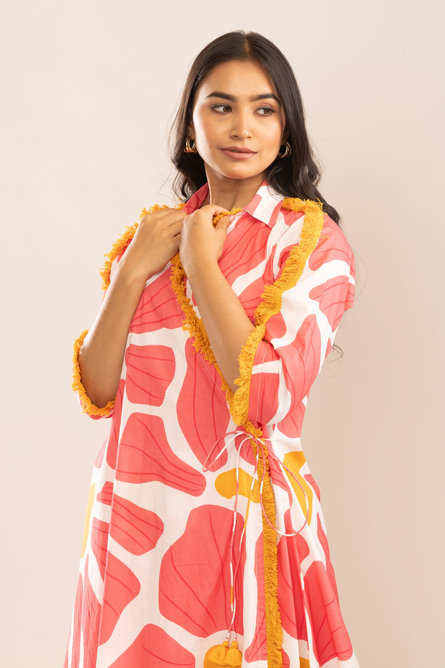 POPPINS OVERLAP DRESS