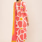 POPPINS KURTA SET WITH DUAL DUPATTA